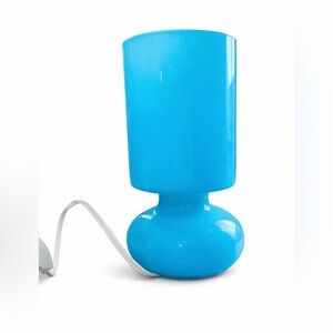 Vibrant Blue Table Lamp / IKEA Lykta